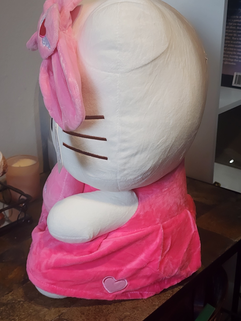 17" Love Kitty Pink & White Plush NWT - Picture 4 of 4
